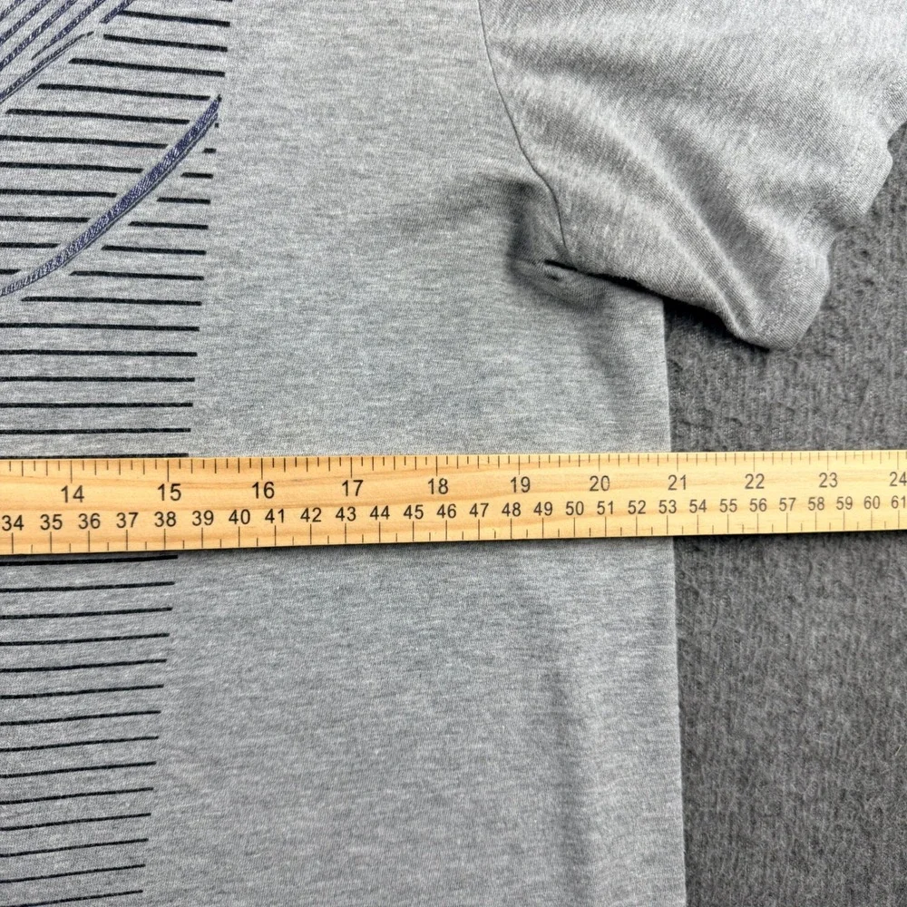 Jordan‎ Air Flight Men's L Large Graphic T-Shirt Grey Heather Jumpman Logo